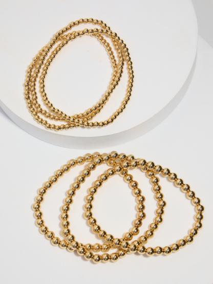Mixture Beaded Stretch Bracelet Pack