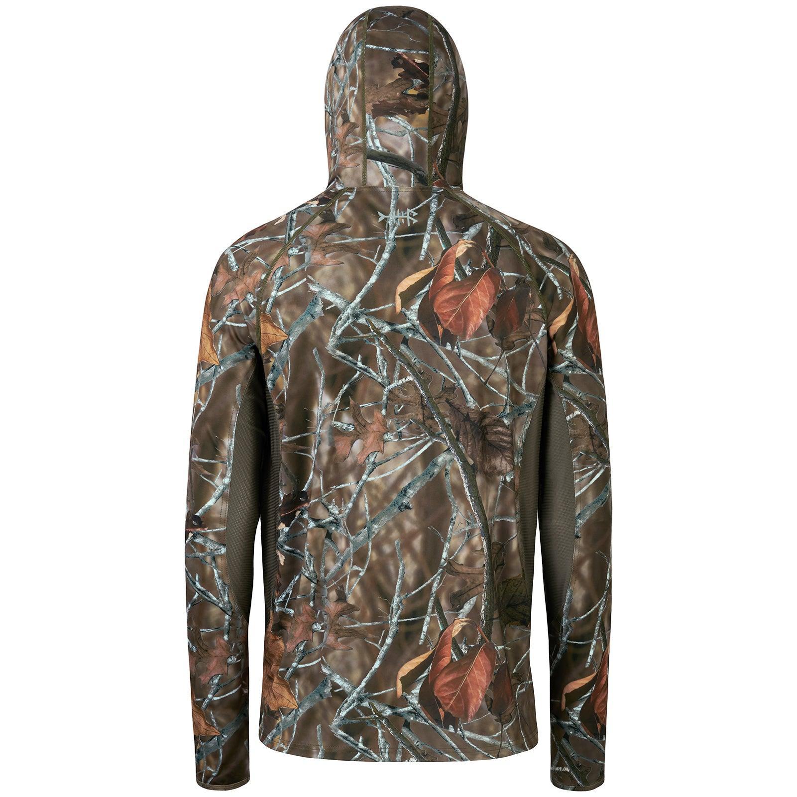 Men's UPF 50+ Long Sleeve Hunting Hoodie with Mask FS06M