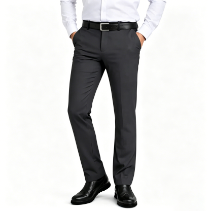 Men's Flex Stretch Slim Fit Dress Pants 