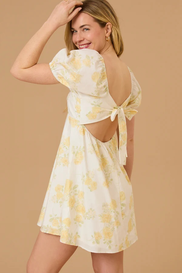 Amanda Floral Mini Dress
