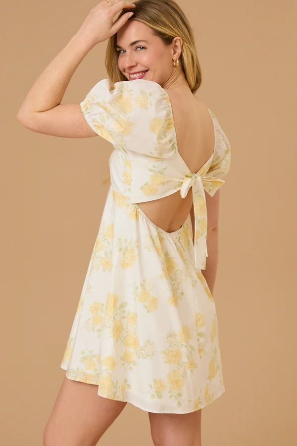 Amanda Floral Mini Dress