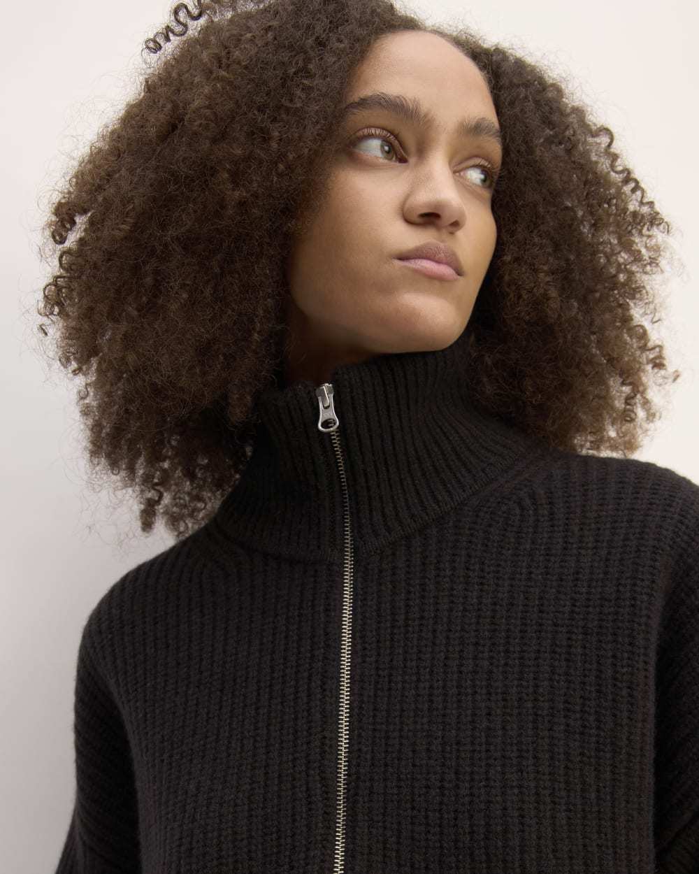 The Felted Merino Half-Zip Sweater
