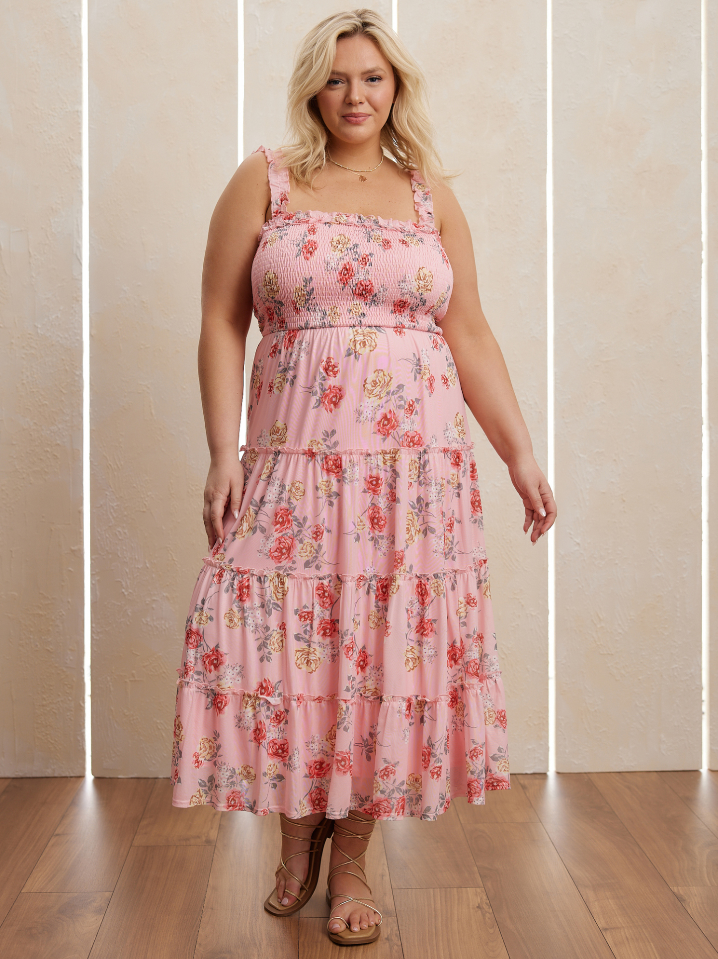 Cove Mesh Tiered Dress