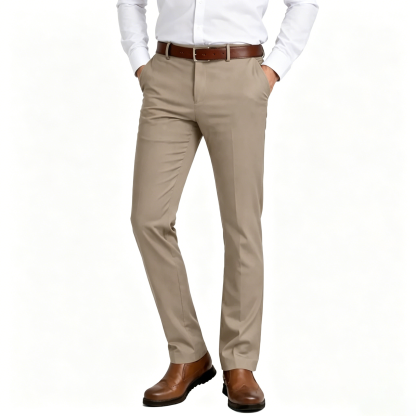 Men's Flex Stretch Slim Fit Dress Pants 