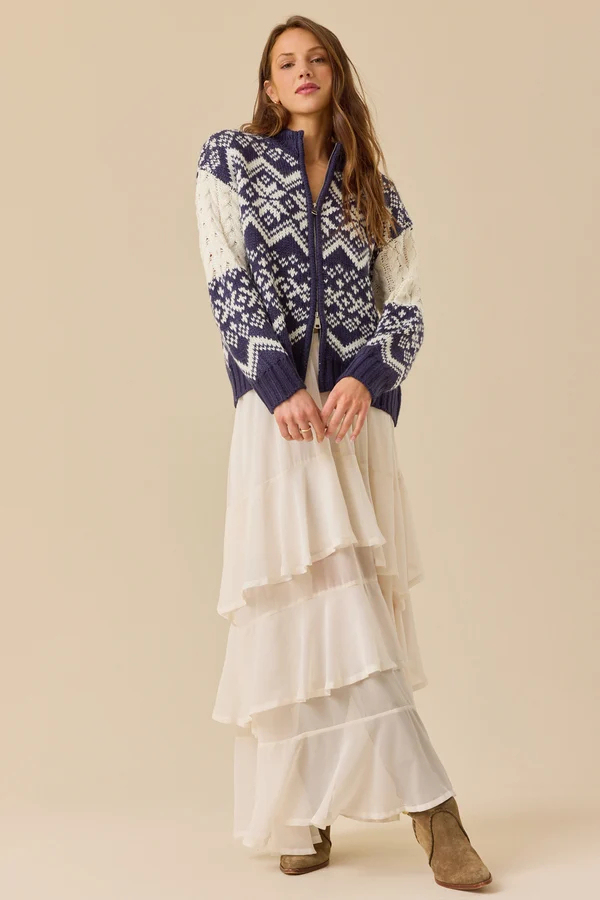 Maria Fair Isle Cardigan