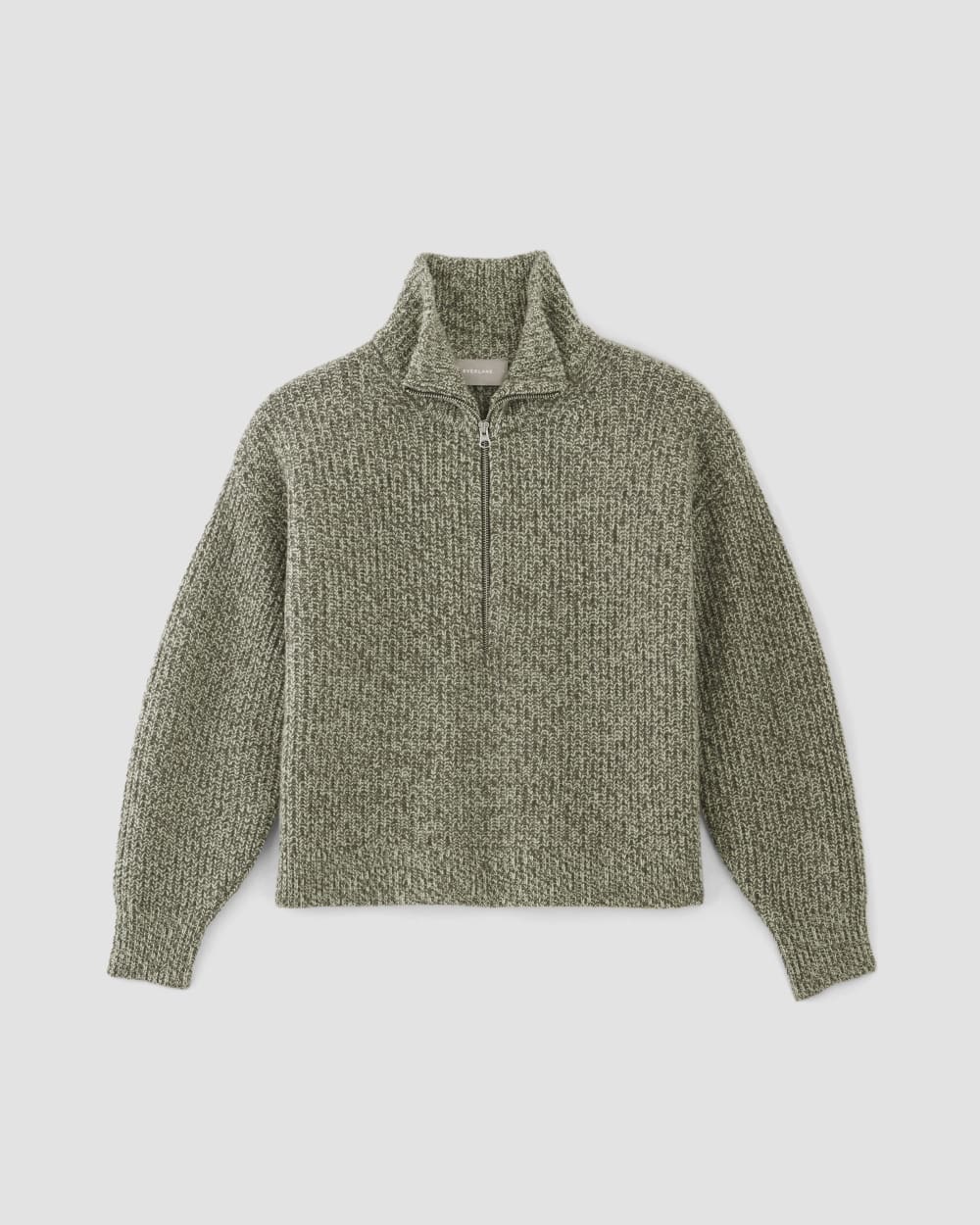 The Felted Merino Half-Zip Sweater