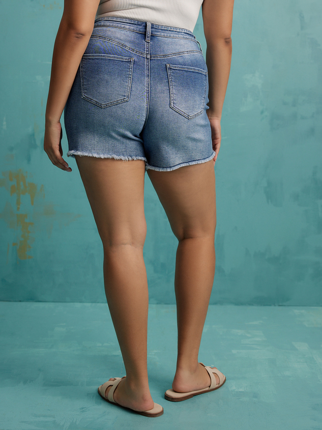 Lyla Daisy Denim Shorts