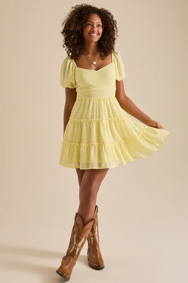 Marleigh Bow Back Mini Dress