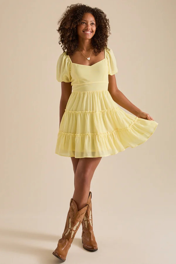 Marleigh Bow Back Mini Dress