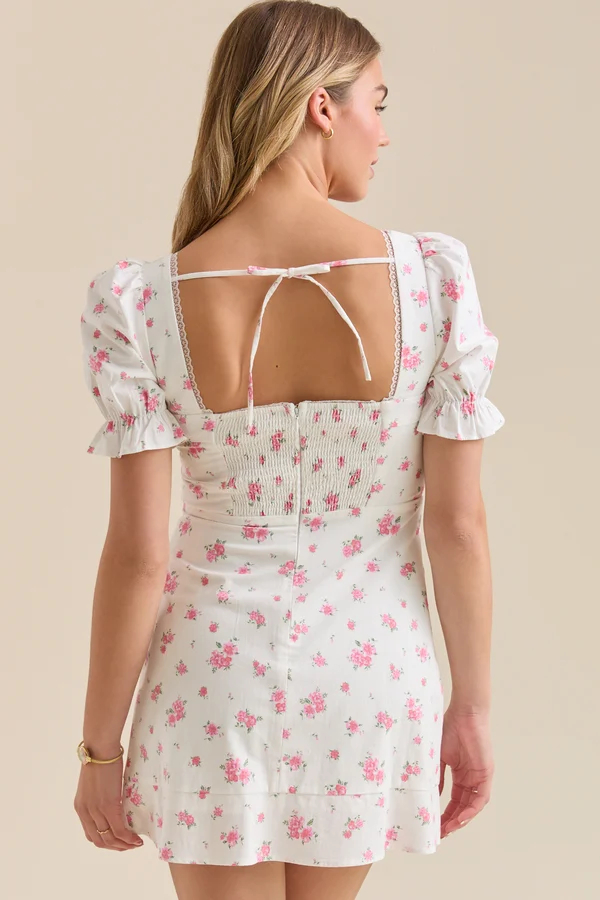 Lucia Floral Mini Dress