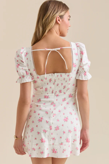 Lucia Floral Mini Dress