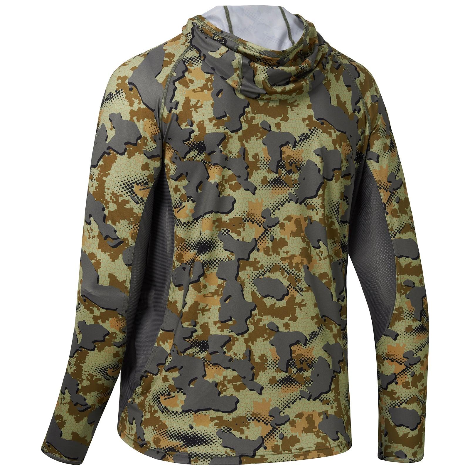 Men's UPF 50+ Long Sleeve Hunting Hoodie with Mask FS06M