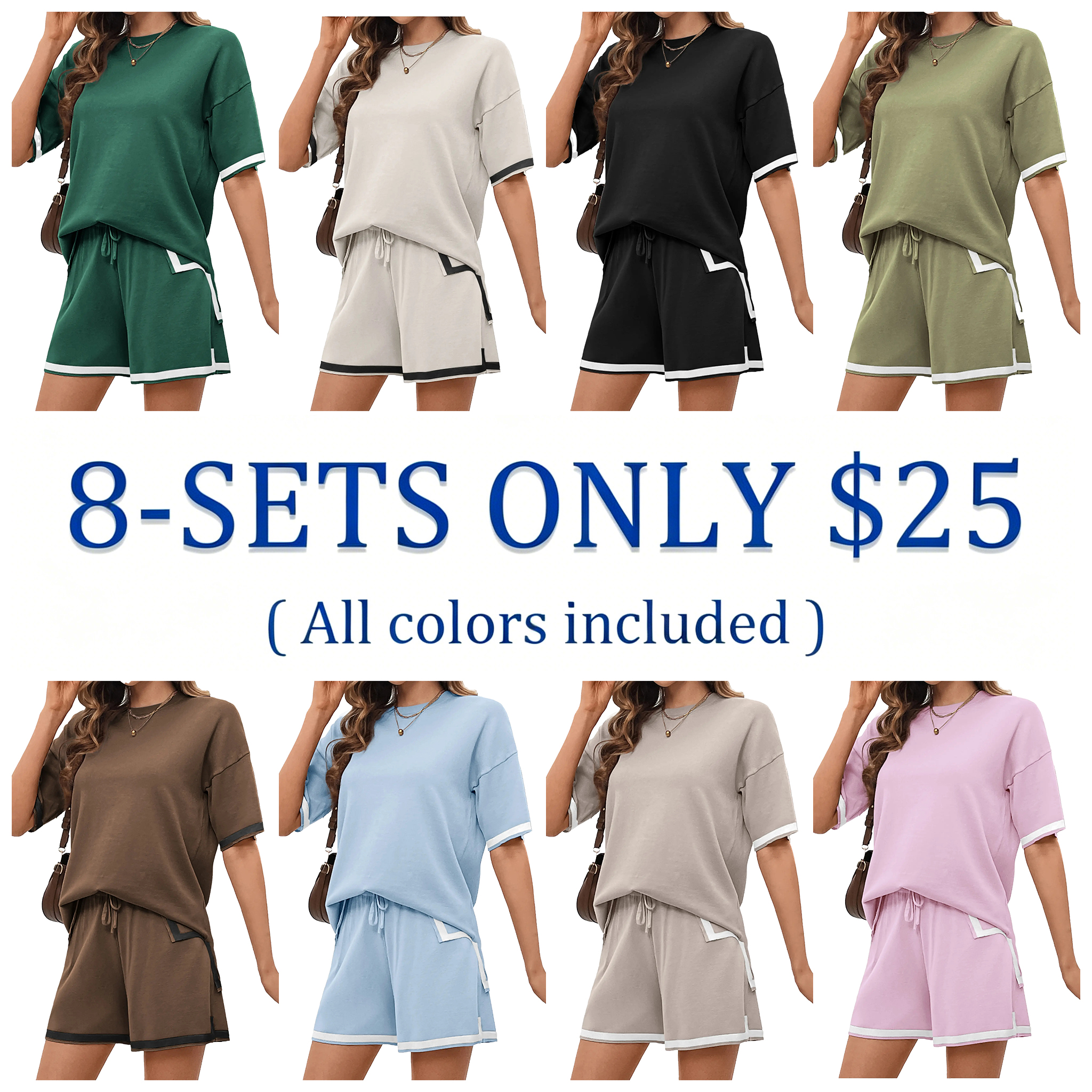 Women's Spring Comfortable Knitted Two-piece Set