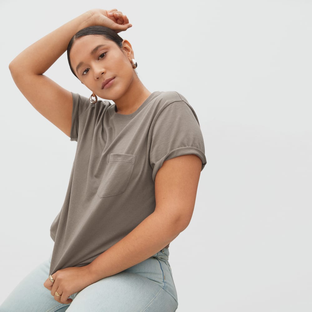 The Organic Cotton Box-Cut Tee