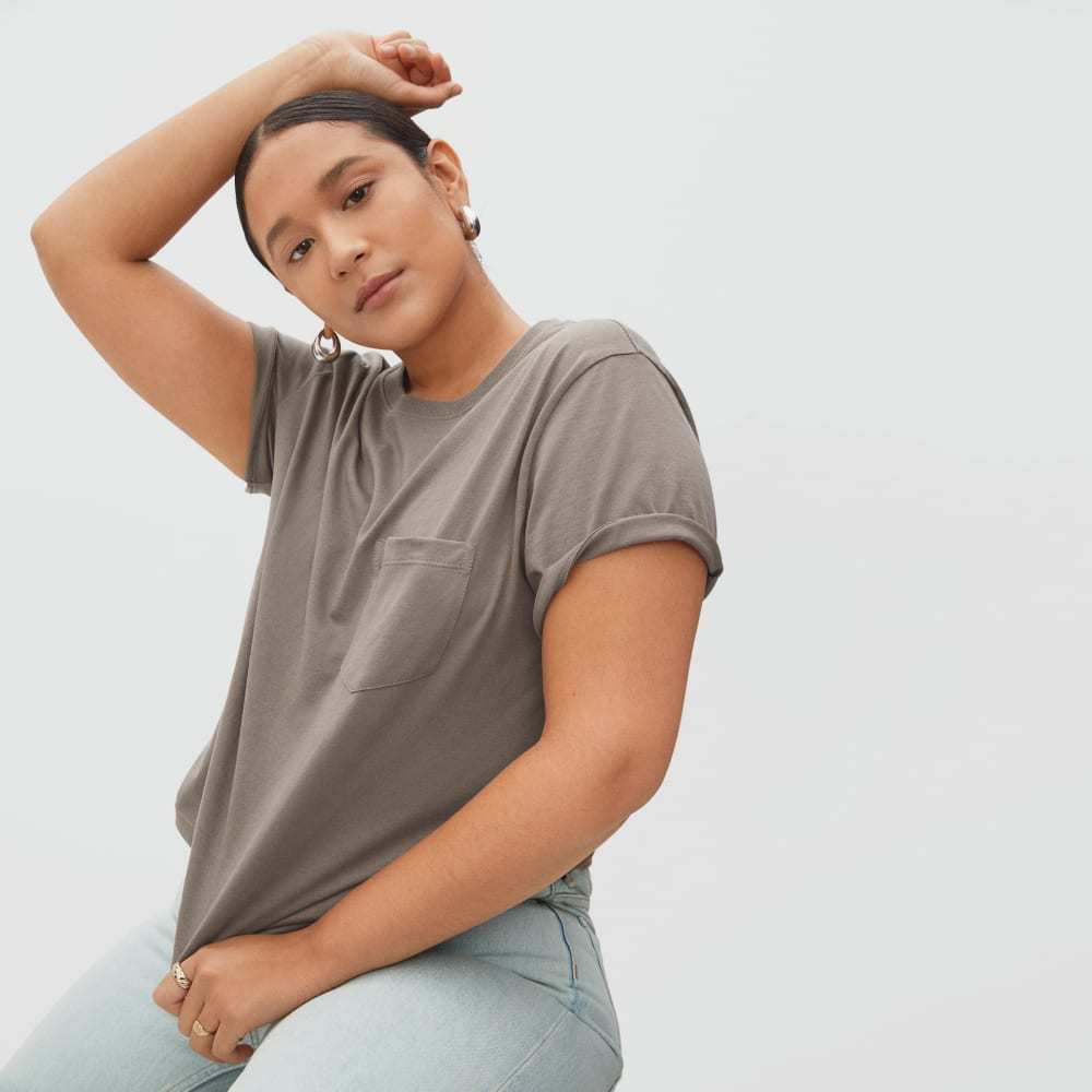 The Organic Cotton Box-Cut Tee