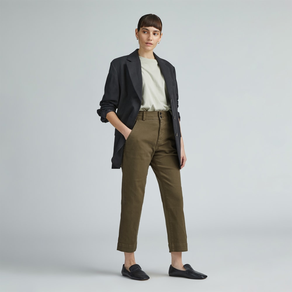The Organic Straight-Leg Pant