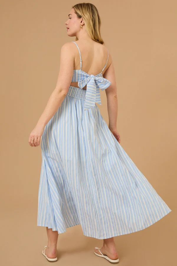 Jessie Stripe Maxi Dress
