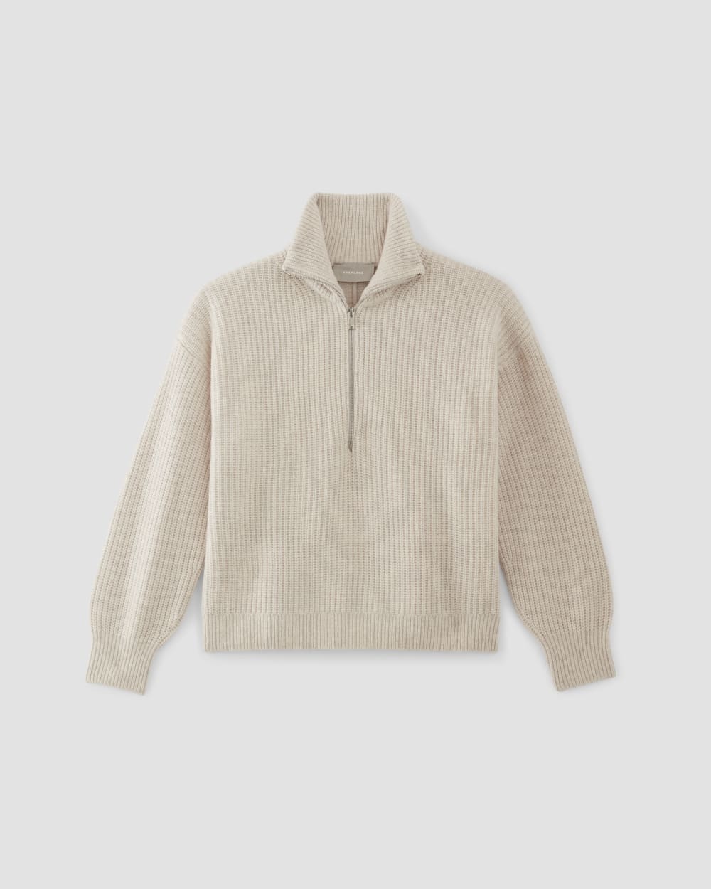 The Felted Merino Half-Zip Sweater