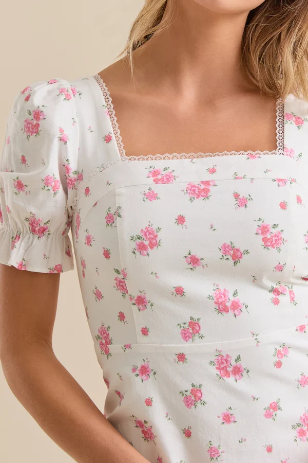 Lucia Floral Mini Dress