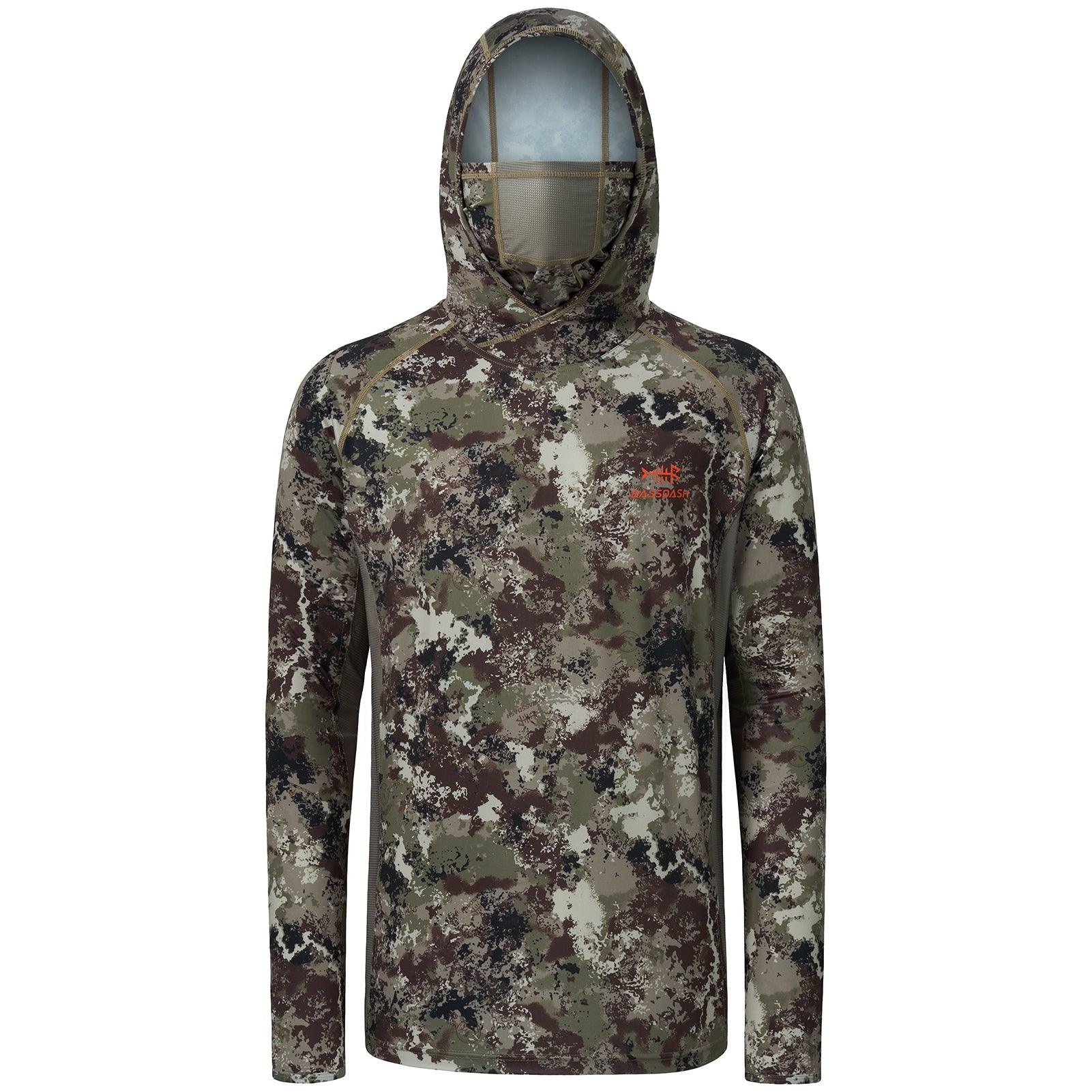 Men's UPF 50+ Long Sleeve Hunting Hoodie with Mask FS06M