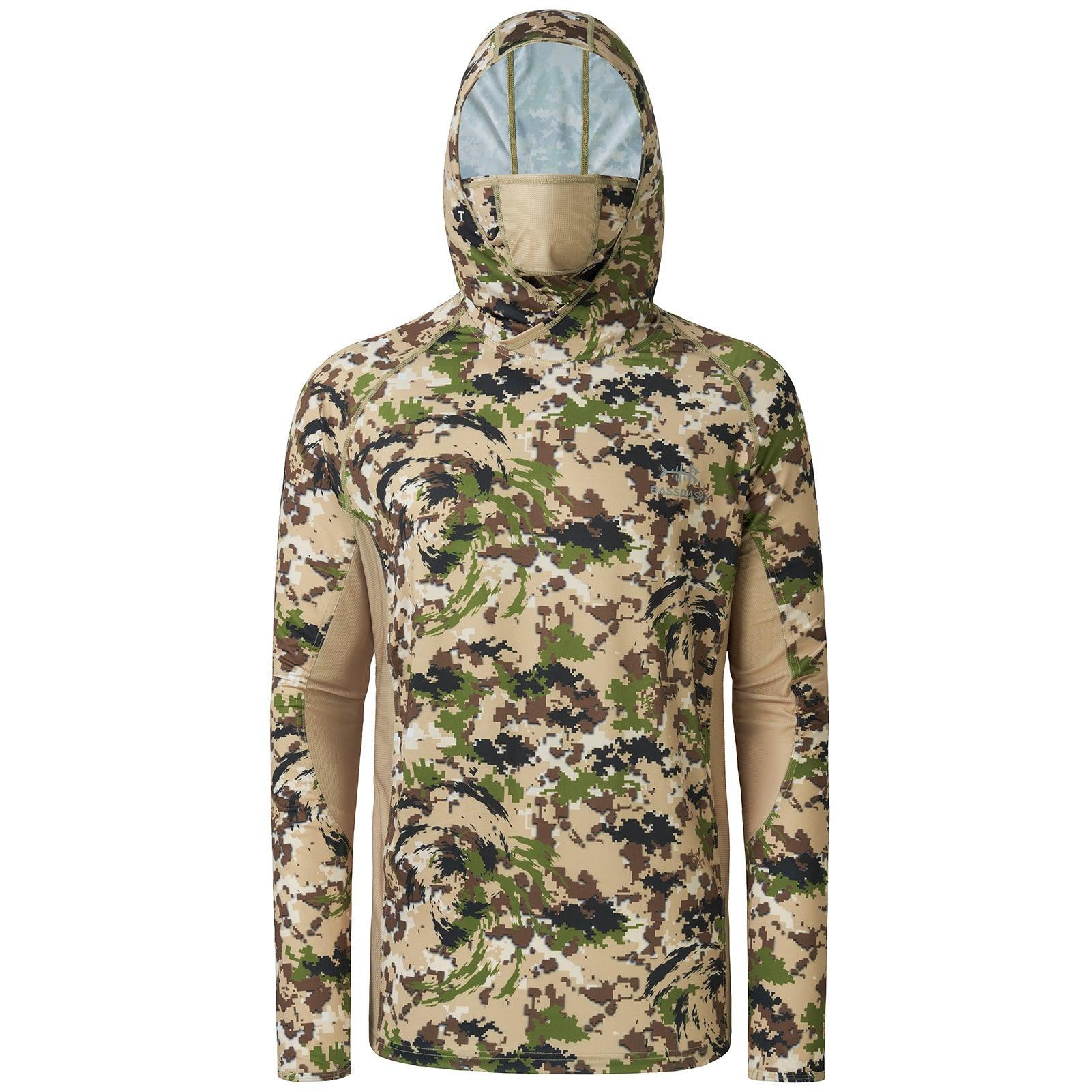 Men's UPF 50+ Long Sleeve Hunting Hoodie with Mask FS06M