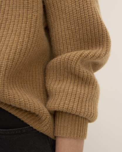 The Felted Merino Half-Zip Sweater