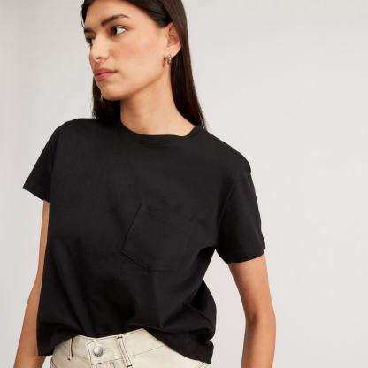 The Organic Cotton Box-Cut Tee