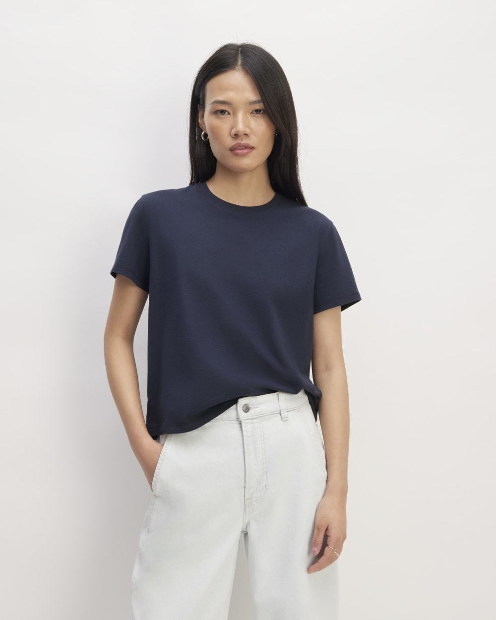 The Organic Cotton Box-Cut Tee