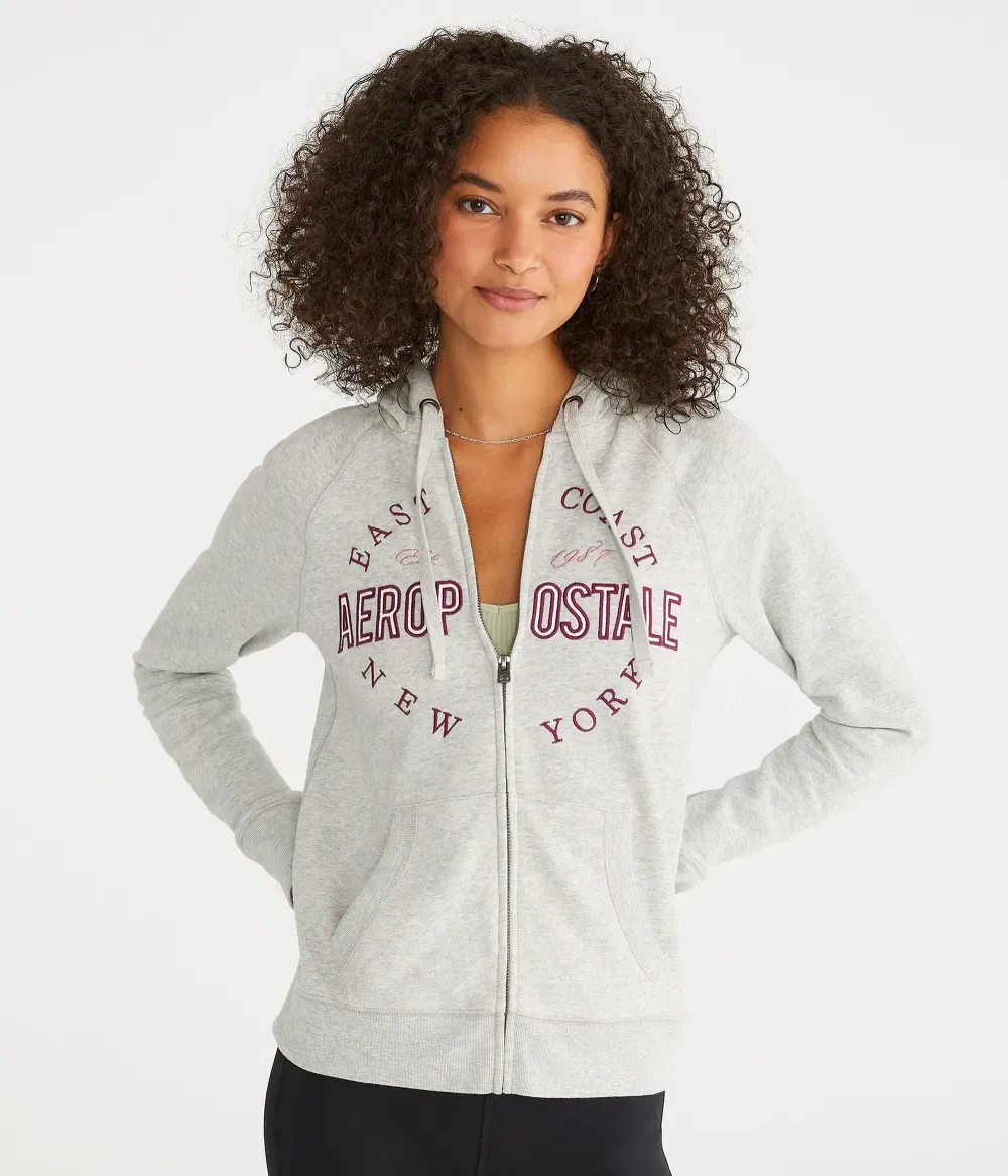 Aeropostale East Coast Full-Zip Hoodie