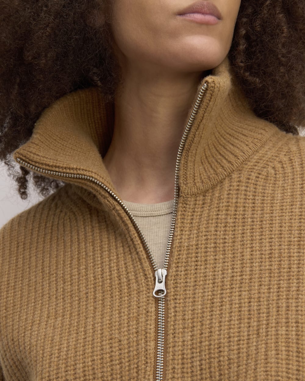 The Felted Merino Half-Zip Sweater