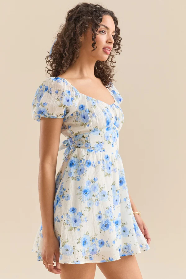Jessy Floral Babydoll Dress