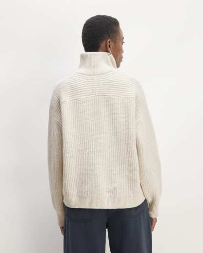 The Felted Merino Half-Zip Sweater