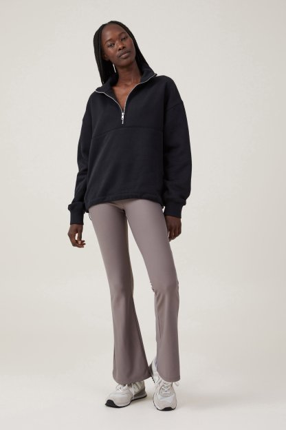 Plush Essential Half Zip Jumper