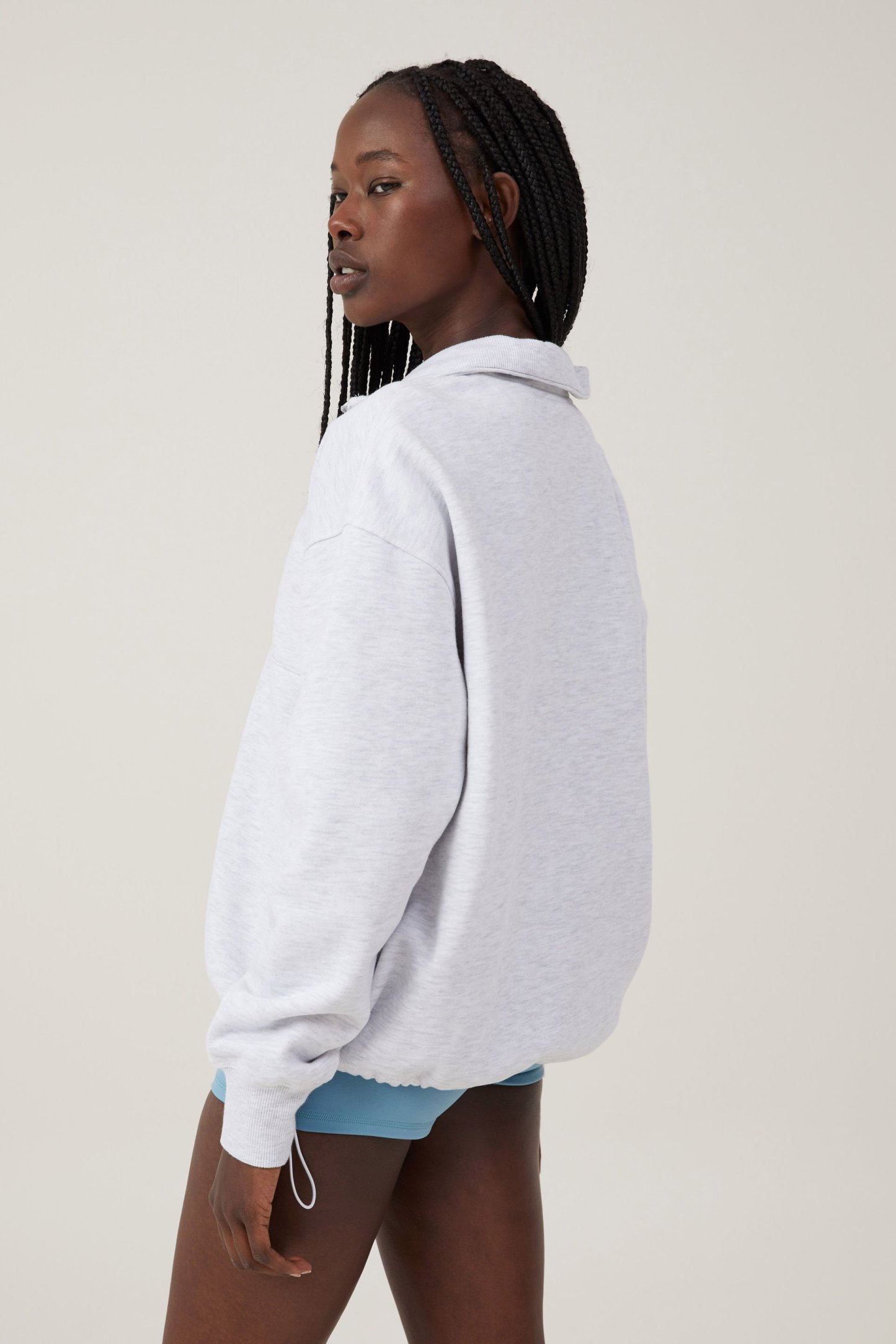 Plush Essential Half Zip Jumper