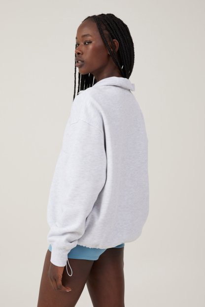 Plush Essential Half Zip Jumper
