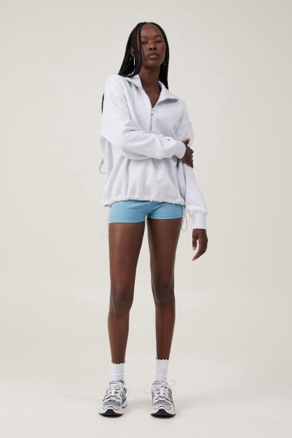 Plush Essential Half Zip Jumper