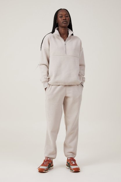 Plush Essential Half Zip Jumper