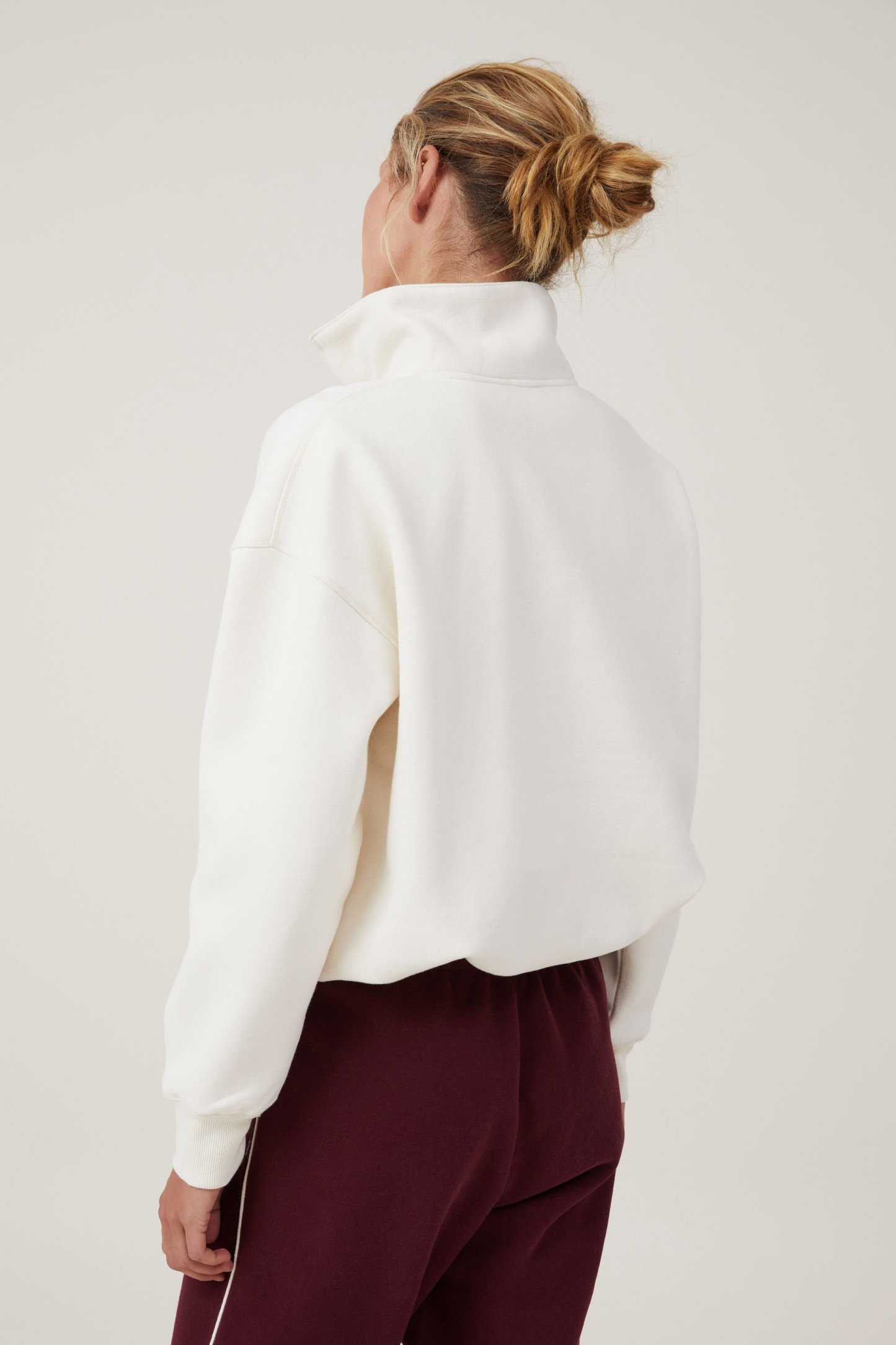 Plush Essential Half Zip Jumper