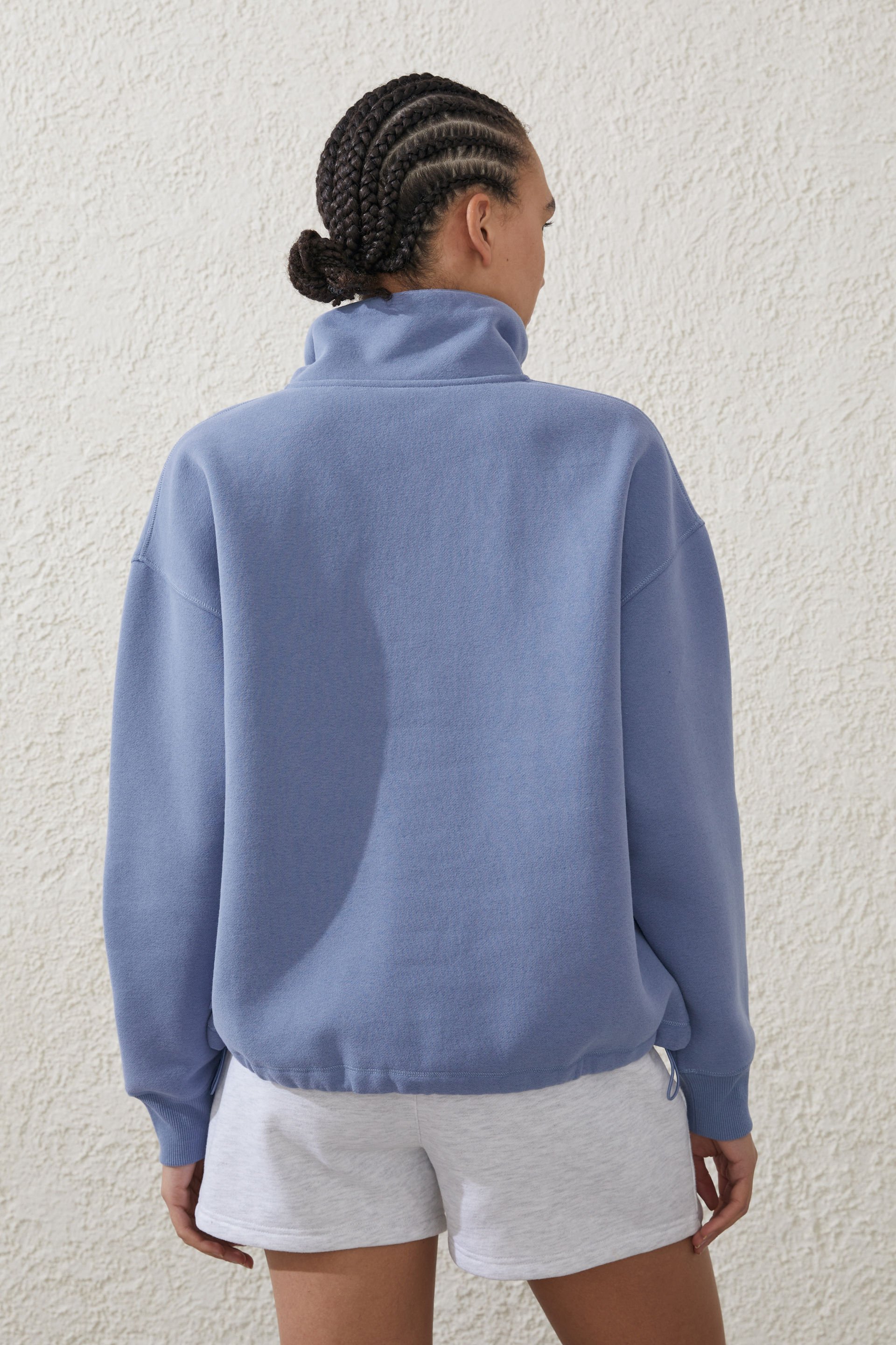 Plush Essential Half Zip Jumper