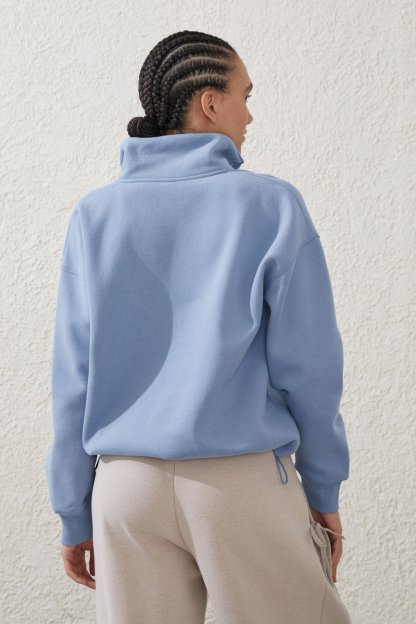 Plush Essential Half Zip Jumper