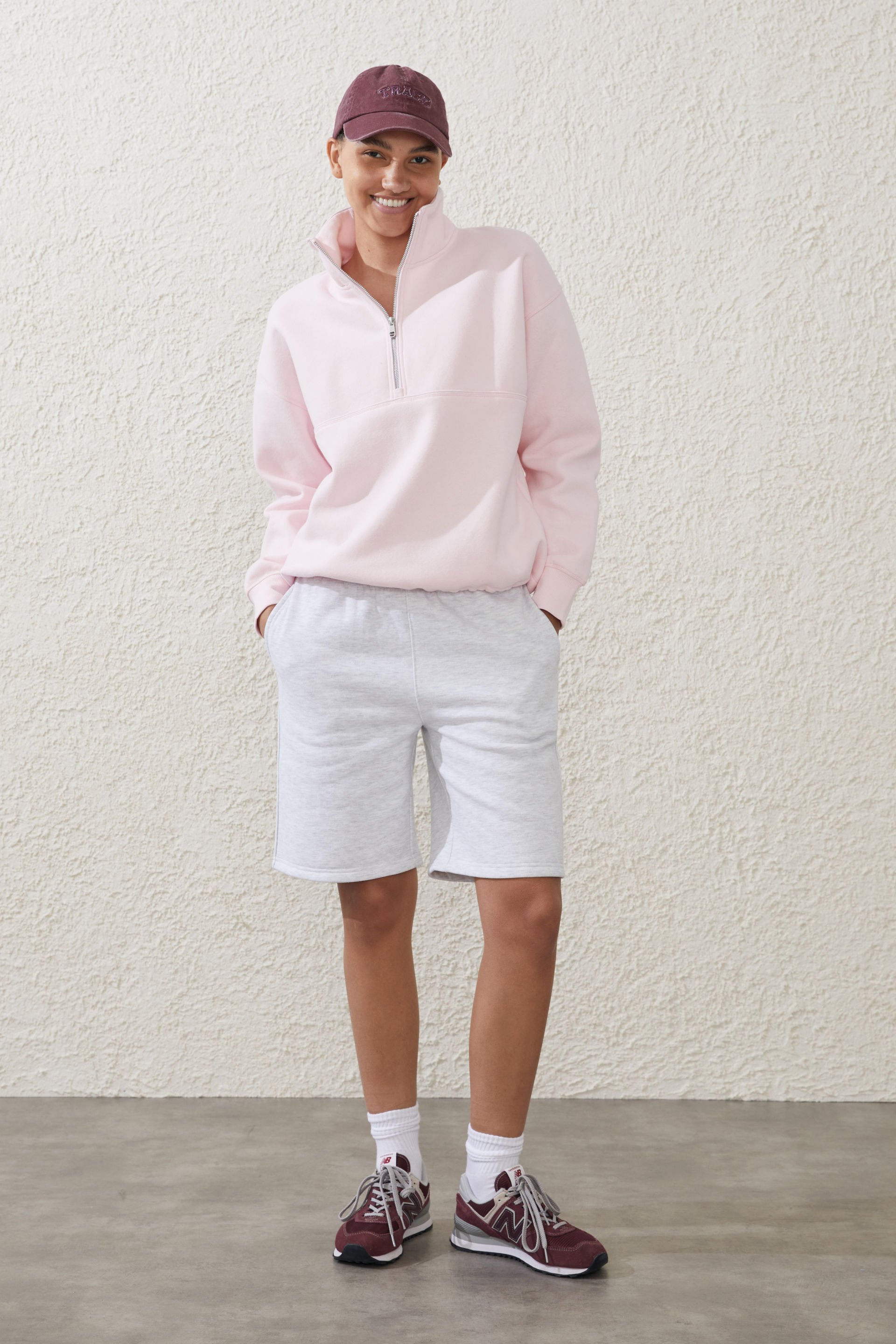 Plush Essential Half Zip Jumper