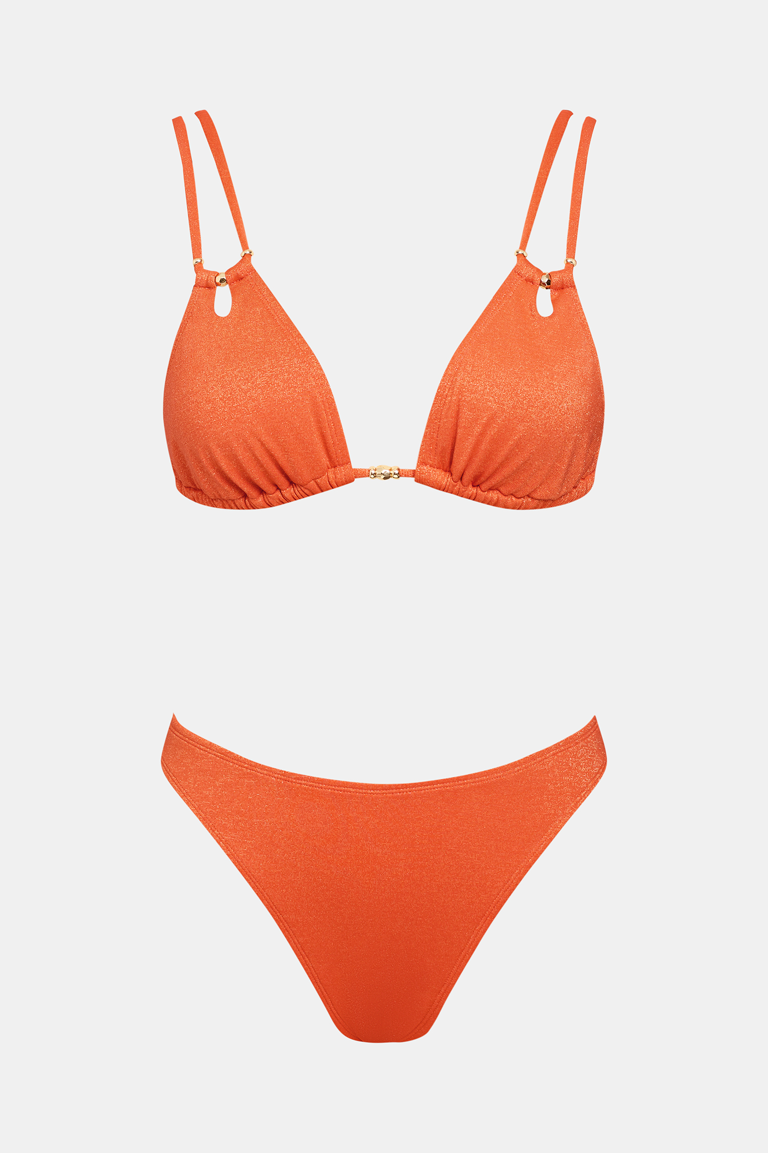 Orange Twist Bikini Set