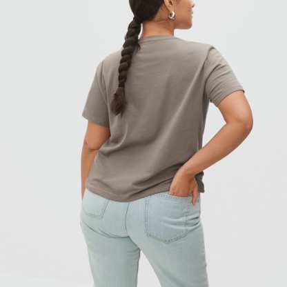 The Organic Cotton Box-Cut Tee