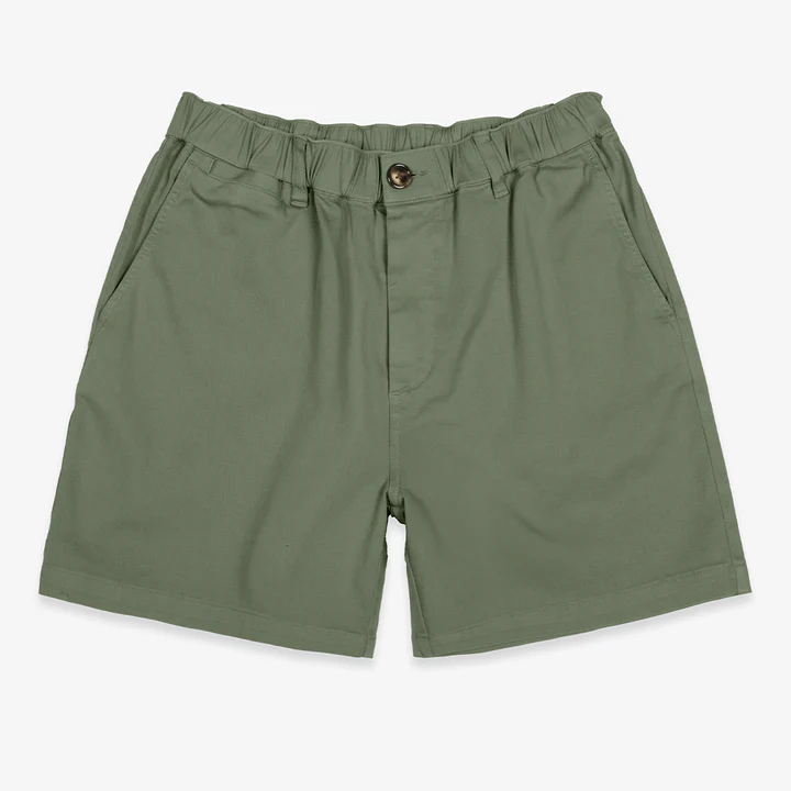 Men's Casual Stretch Twill Cotton Chino Shorts