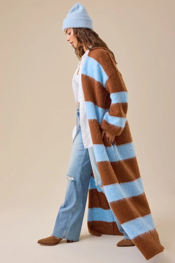 Camryn Striped Duster