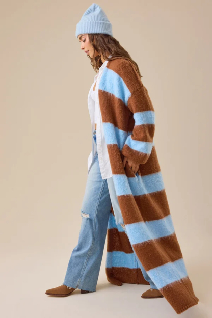 Camryn Striped Duster