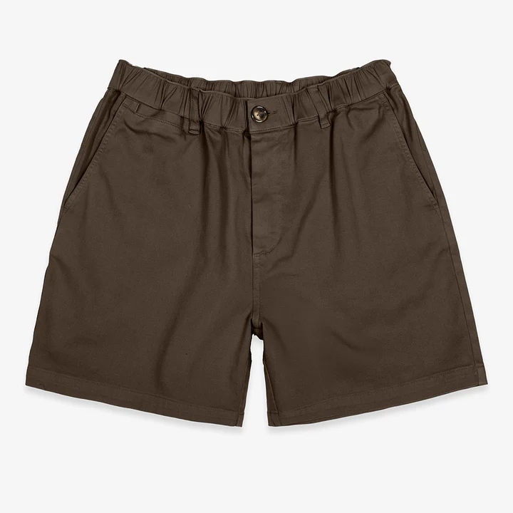 Men's Casual Stretch Twill Cotton Chino Shorts