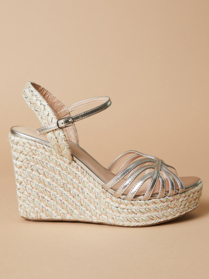 Whitney Metallic Wedge