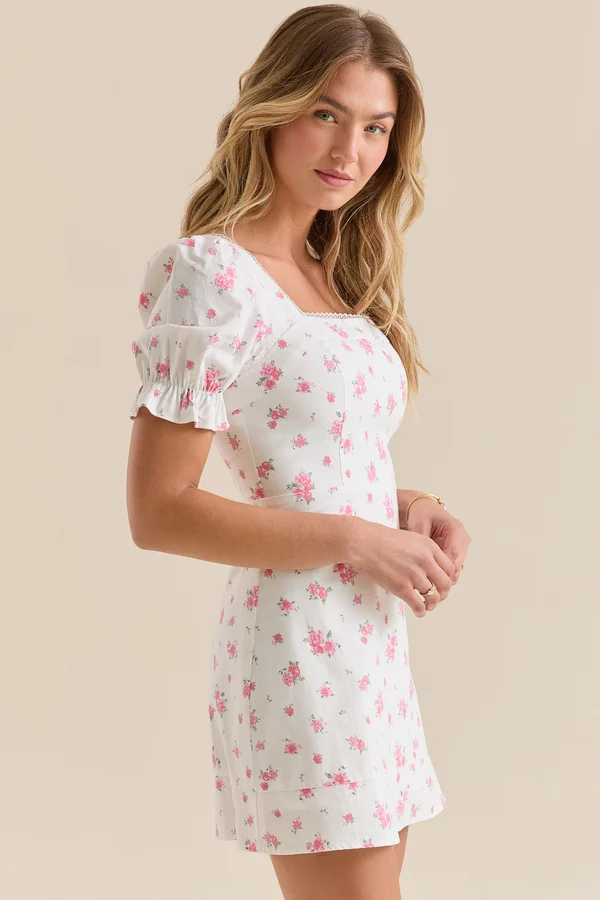 Lucia Floral Mini Dress