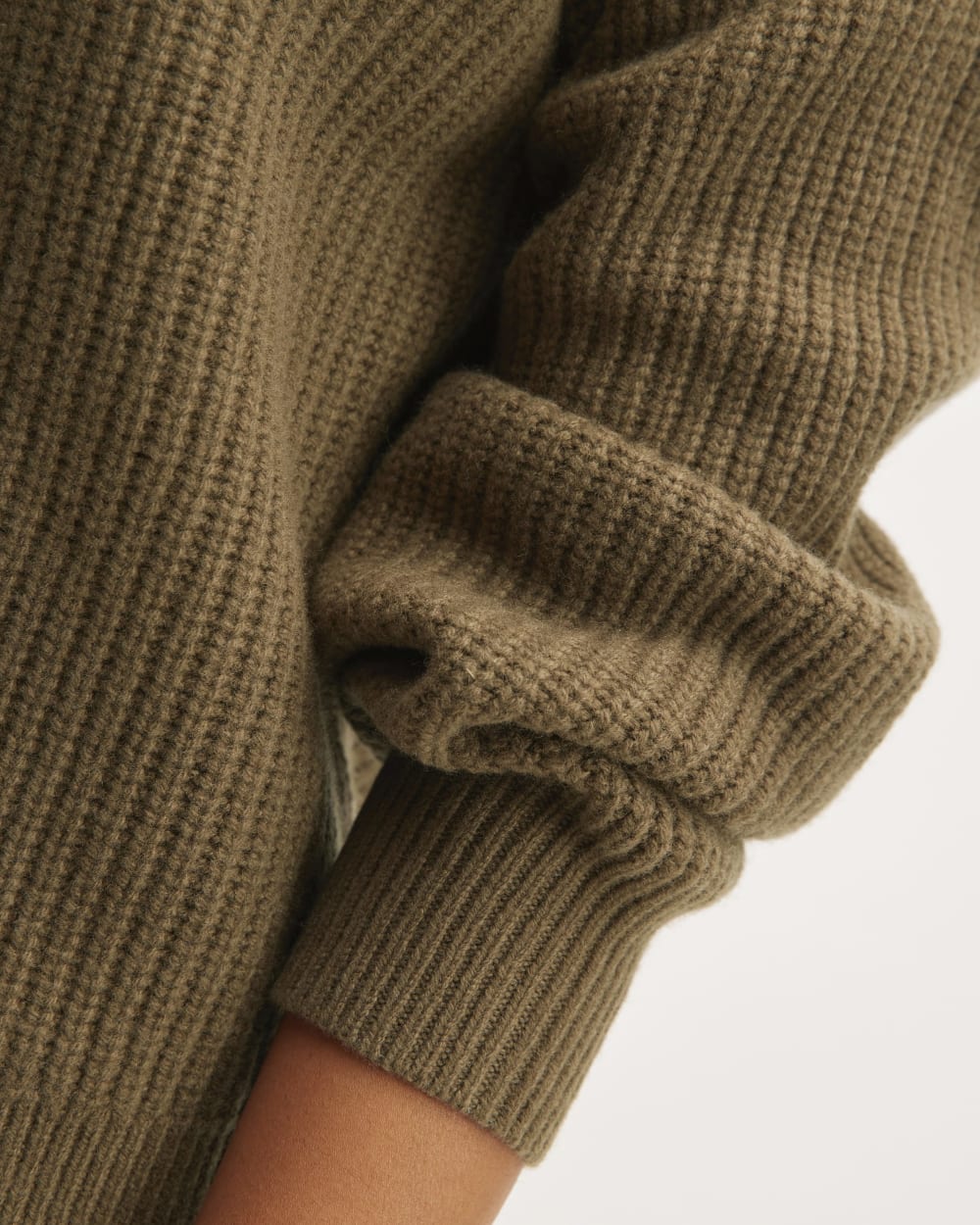 The Felted Merino Half-Zip Sweater